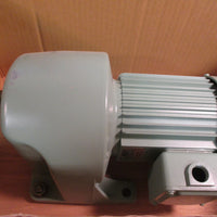 Tsubaki Gear Motor Ratio 1:100 0.4 kW  4P, 3 Ph 200/220V GMTA04038L100H