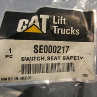 CAT Lift Trucks SE000217 Seat Safety Interlock Switch Fits Caterpillar SK022404
