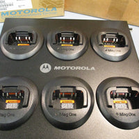 Motorola RLN6393A MagOne 6 Port Charging Base Station for Radios w/ Power Supply