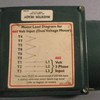 Baldor Reliance VUHM3538 Industrial Motor 35X042P864G 0.5HP 1740RPM 5/8" Shaft D