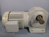 NISSEI CORP/GTR 3-PHASE INDUCTION MOTOR 0.75KW 220V 50:1 RATIO H2LM-32R-50-075