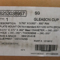 Norton Gleason Cup 3.750" X .375" x 3.000" - .650" RIM 3SG120-KVS 66253038957