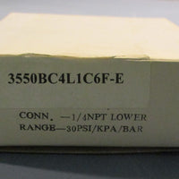 Tel Tru 3550BC4L1F8FE Pressure Guage 30 PSI 3 1/2 " Dial 1/4 NPT Lot of 10