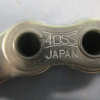 Tsubaki RS50NP2 RP AntiCorrosive Double Roller Chain Nickel Plated 10' Long