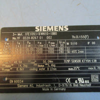 Siemens 1FE10916WN101BB0 SIMOTICS Synchronous Motor w/Spindle NEW