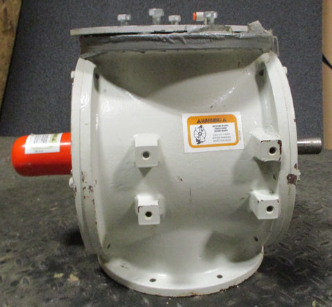 Kice VJ 10X8 Heavy Duty Rotary Airlock Valve VJ 10X8X8 1-3/16" Shaft Dia