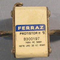 Ferraz Shawmut Mersen Protistor B300197 Fuse 700V AC 500A 51/8" Length