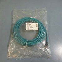 BradConnectivity Ethernet MF RJ-45 8 Base-T 8M Teal Cable 1201080528 NEW