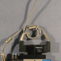 Festo VADMEI1/8 Vacuum Generator 35531 MEH224V Solenoid Valve