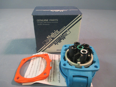 MELTRIC RECEPTACLE CONNECTOR 125 VAC 01N4075