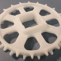 Intralox S2400 Square Bore Sprocket 6.4" PD 20T White 11/2" Bore Lot Of 3