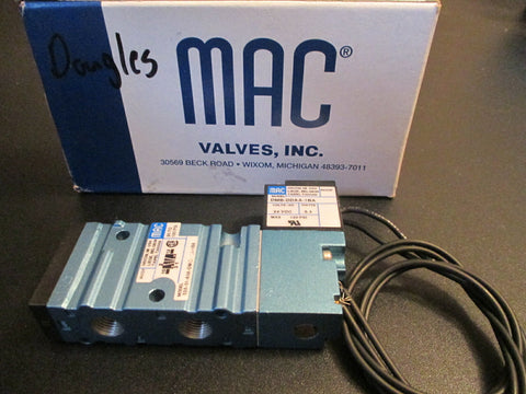 MAC VALVES INC SOLENOID VALVE 52A31A0ADMDDAA1BA