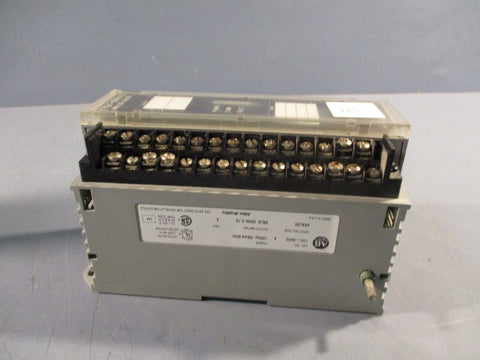 ALLEN BRADLEY BLOCK I/O MODULE 24VDC OUTPUT SER A REV A  1791-N4V2