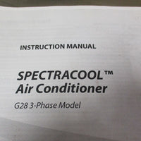 McLean Cooling G280646G051 Spectracool 5400/6000 BTU Air Conditioner 3 Phase