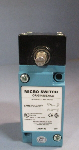 Honeywell Micro Switch Heavy Duty Limit Switch LSA1A