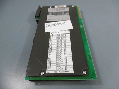 Allen Bradley 1771-IBD 10 to 30V Vdc Input Module