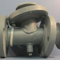 Baum F154515a Reducing Tee 2" BAUM PTFE ASTM 10" Overall Length