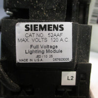 SIEMENS ILLUMINATED BLUE PUSHBUTTON SWITCH 24V AC/DC PUSHTOTEST 52BT6D5AB