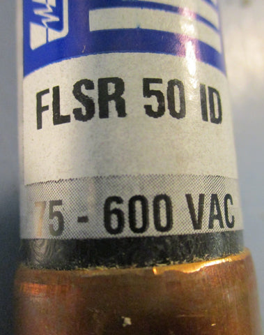 Littelfuse FLSR 50 ID Time Delay Dual Element Fuse Class RK5 75-600VAC Lot of 3