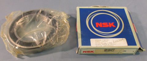 NSK 6018VVC3 Single Row Deep Groove Ball Bearing 90mm Bore 140mm OD 24mm W