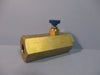 Deltrol Fluid Products Pneu-Trol Bronze Hydraulic Flow Control Valve PC5-3