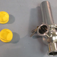 UniblocPump Sanitary Stainless Relief Valve 07 Bar 0101 PSI