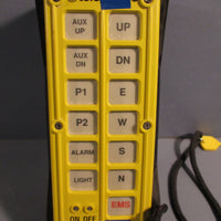 TELEMOTIVE Crane Hoist Remote Pendant Model# 10K12SM01MG