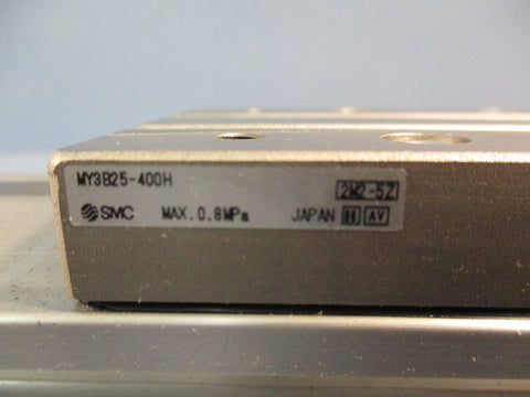 SMC MY3B25-400H Jointed Rodless Cylinder Max 0.8 MPa 400mm Stroke, 25mm Bore