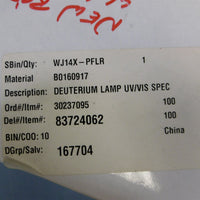 Photron Deuterium Arc Lamp P712T UV Transmitting Borosilicate