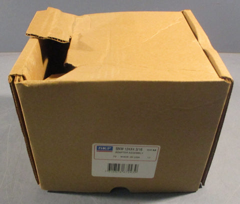 SKF SNW 124X4.3/16 Adapter Assy 4.188" Bore 4.638" W 1:12 Taper Adapter Sleeve