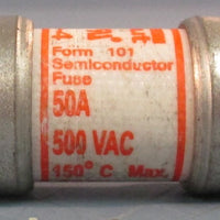 Ferraz Shawmut AmpTrap A50P504 Semiconductor Fuse 50A 500 VAC