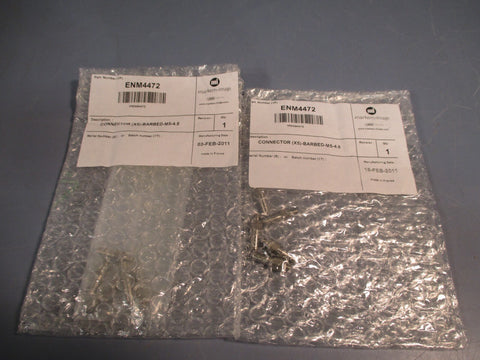 LOT OF 2 MARKEM IMAJE CONNECTOR (X5)BARBEDM54.8 ENM4472