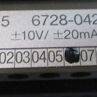 AEG ADU 205 6728042.270397 Rev 06 4 Analog Input Module 10V 20mA