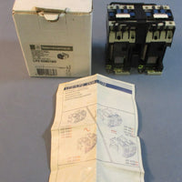 Telemecanique LP2D0901BD Reversing Contactor 023830 24VDC 600VAC 25A 3PH 7.5HP