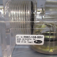Dwyer Variable Area Flow Meter 1001000 SCFH Air RMC106SSV
