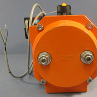 Max-Air UT50-0GBF41 Flanged Aluminum Pneumatic Rack and Pinion Actuator 10bar