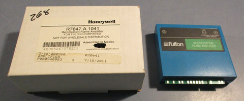 Honeywell R7487 A 1041  Rectification  Amplifier  Fire alarm Flame Rod