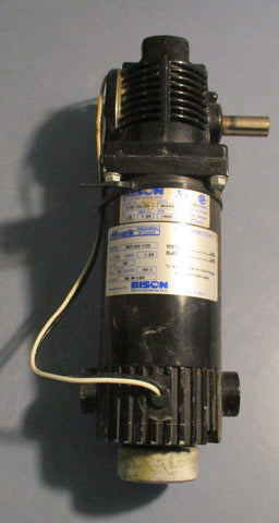 Bison DC Gearmotor 507-02-125 90V 1/8 hp Minarik 32-999-2904-004 5/8" Shaft Dia