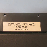 Allen Bradley 1771IB (1224V) DC Input Module w/ Terminal Strip Used