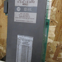 ALLEN BRADLEY 10 TO 60 VDC OUTPUT MODULE SERIES B 1771OBD