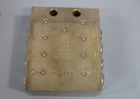 Lincoln SSV Divider Valve, Lubrication System 619274731