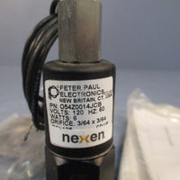 NEXEN 3WAY CONTROL VALVE, 1/4", 120V/60HZ 6W 949001