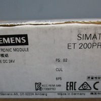 Siemens 148-4CA00-0AA0 Simatic ET 200Pro Electronic Module