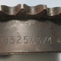 Browning 3525 x 3/4 Sprocket w/ Set Screw Keyway Bore, 25 Teeth NWOB