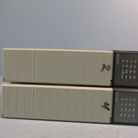 LOT OF (2) ALLEN BRADLEY 1746-IB16 SER C SLC 500 DC INPUT MODULE