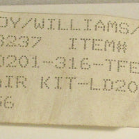Williams Milton Roy RKLD201-316-TFE Partial Pump Repair Kit for LD200-316