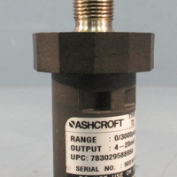 Ashcroft G2 Pressure Transducer 03000 PSI, 420mA, Type 12 UPC: 783029588956