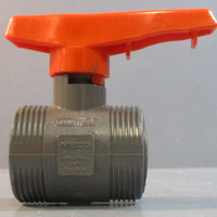 (Lot of 2) Nibco Chemtrol TruBloc 3/4" Ball Valve 250psi @ 73deg F1970