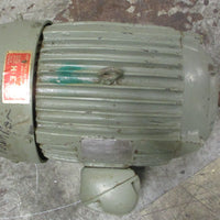 US Motors Electric Motor 7.5HP 256U 3PH 1200RPM 220/440V 13/8" Shaft Dia