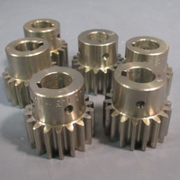 Lot of (6) KHK Gear Spur SUS 1.518